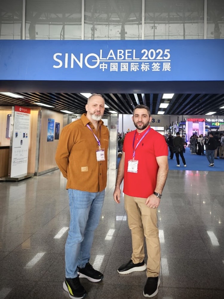 Приняли участие в выставке Sino Label 2025 в Китае