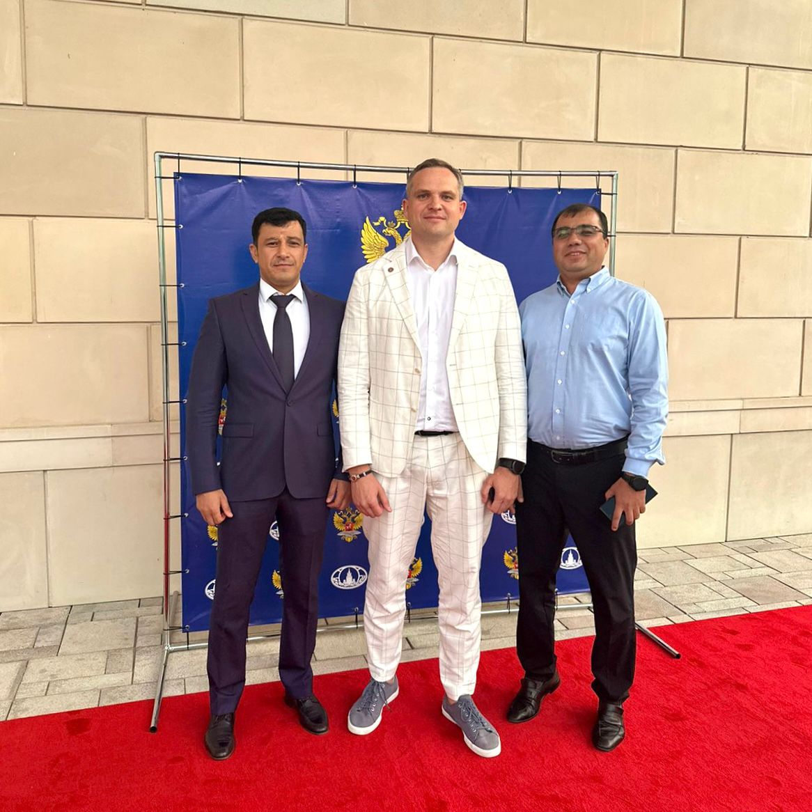 Посетили посольство Таджикистана