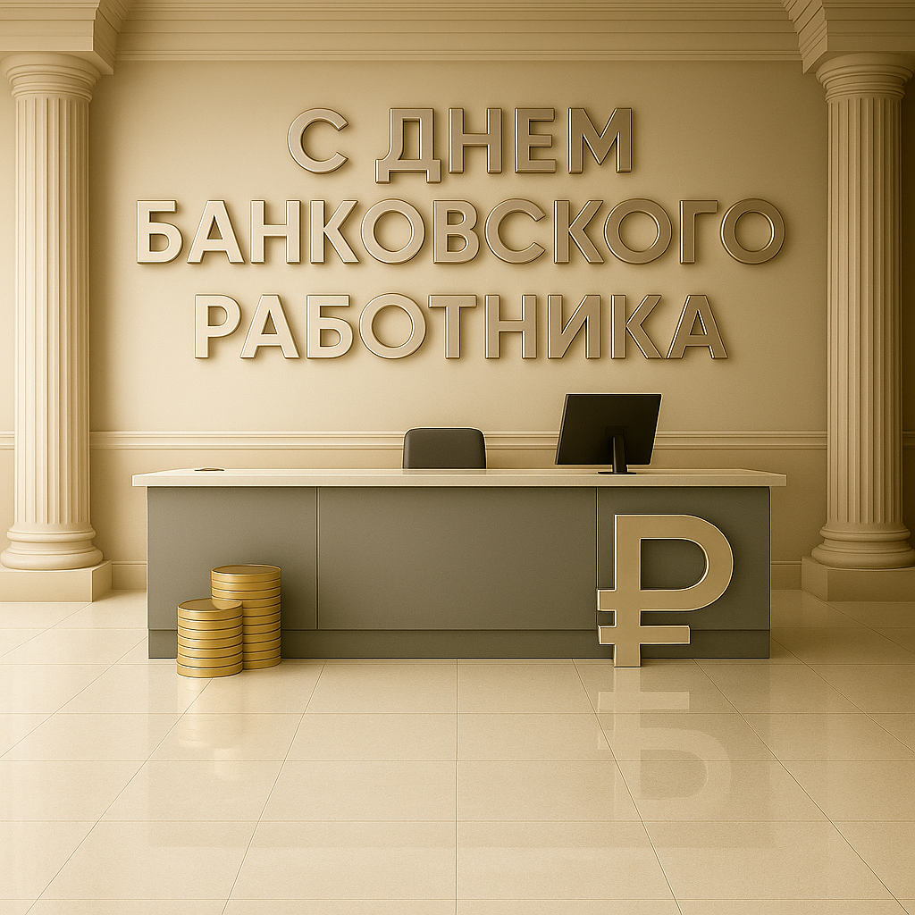 Поздравляем с Днём банковского работника! 