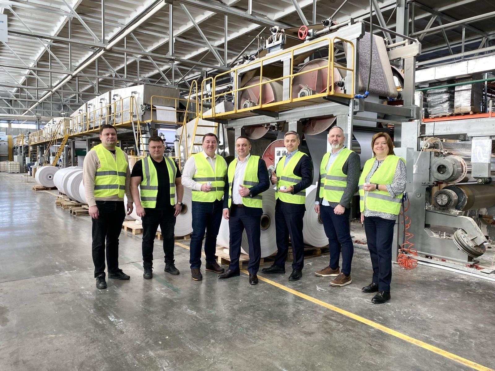 Принимаем гостей на производстве