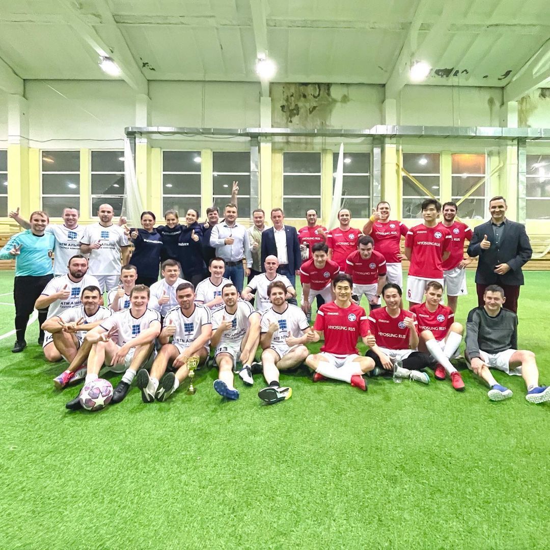 Товарищеский матч по мини-футболу АТМ АЛЬЯНС и ХЕСОН РУС