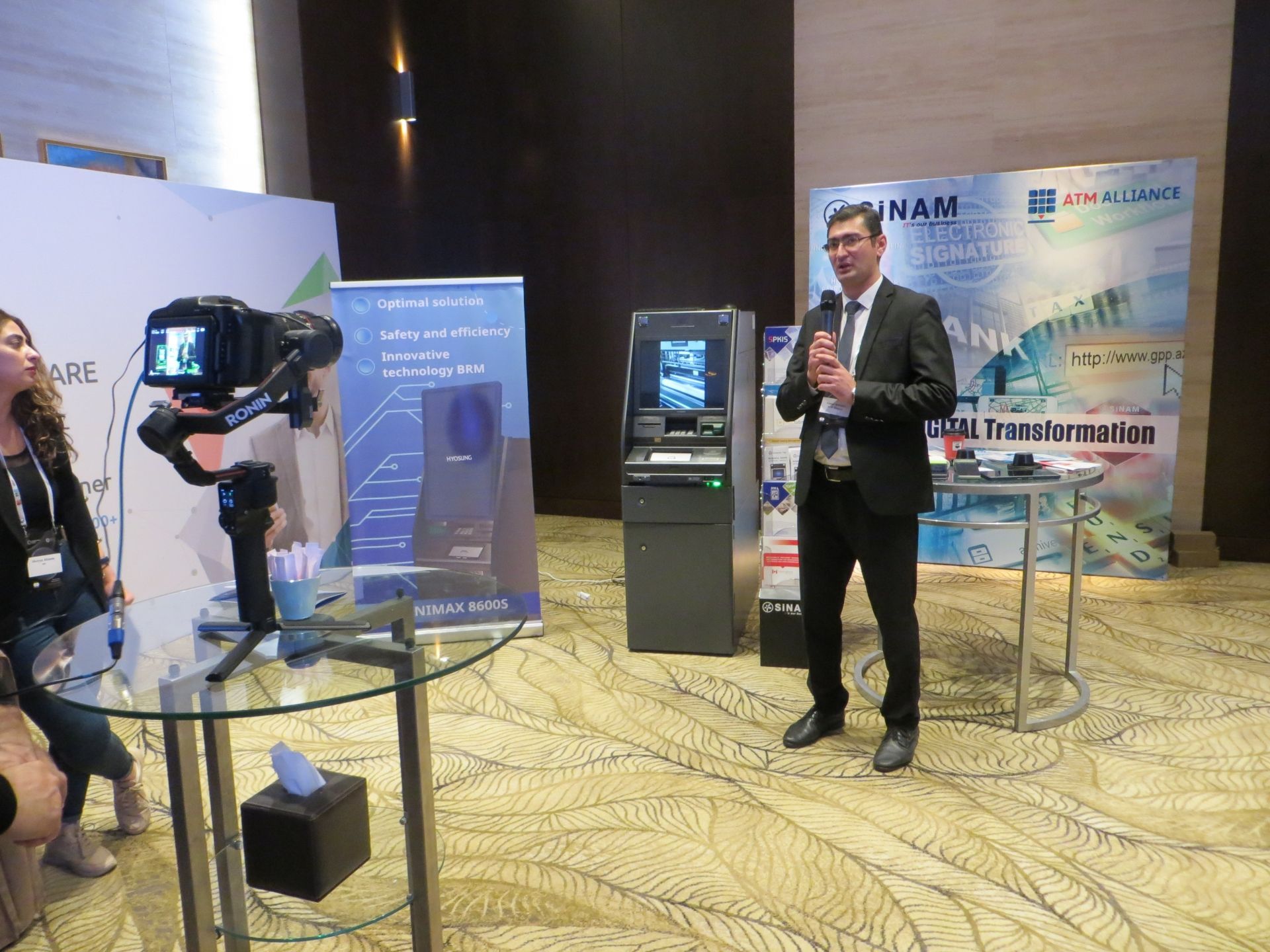 Компания АТМ АЛЬЯНС приняла участие в VI международном банковском форуме в Азербайджане