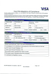 Visa PIN Attestation of Compliance